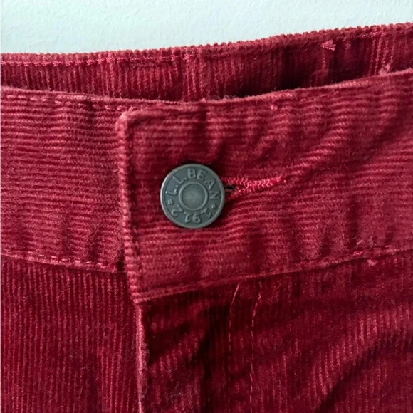 NWT L.L. Bean Favourite Fit Corduroy Pants - Picture 7 of 13